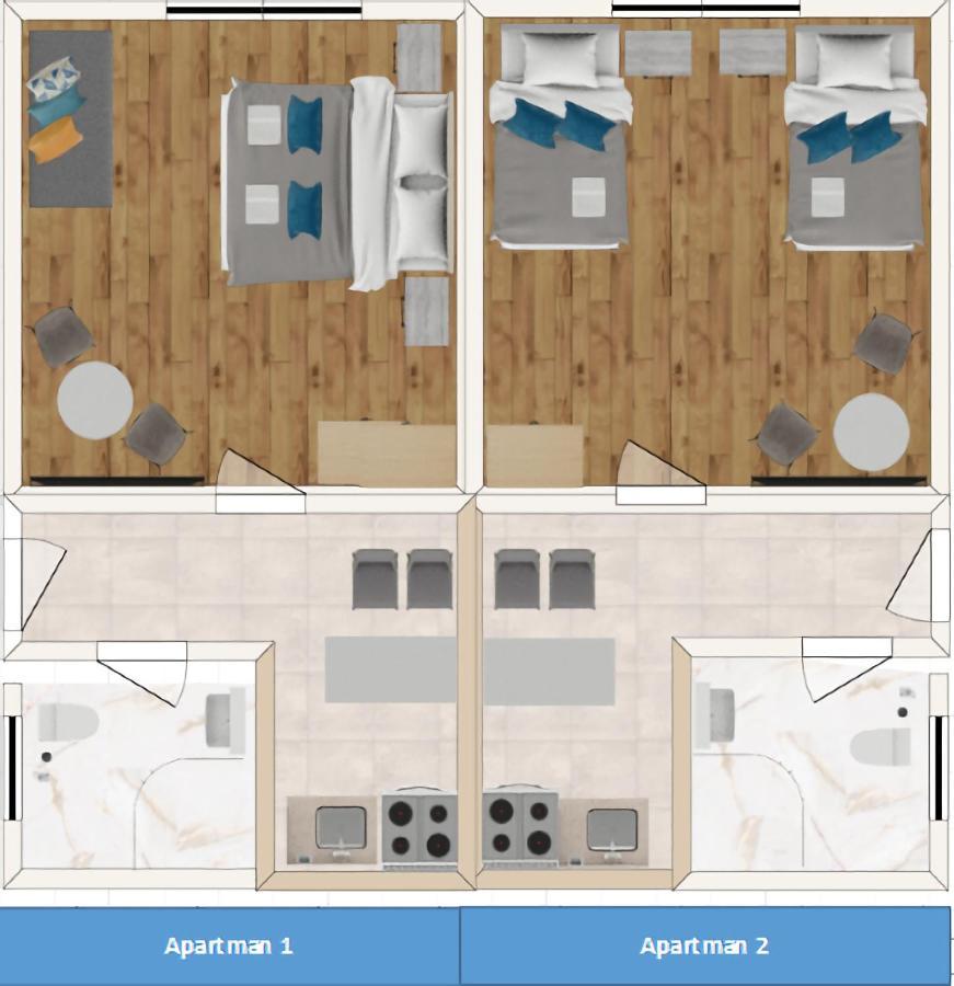 Apartmani Drinska Foca Dış mekan fotoğraf